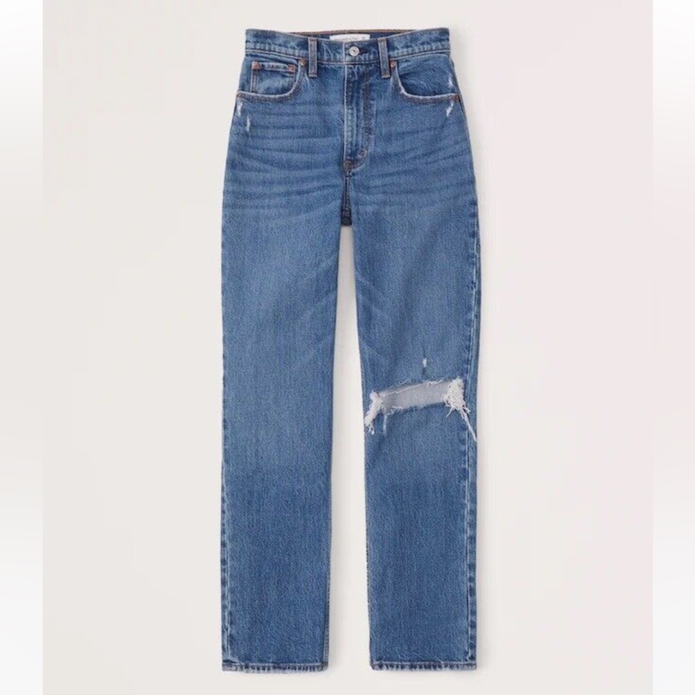 Curve Love 90s Straight Jean Ultra High Rise